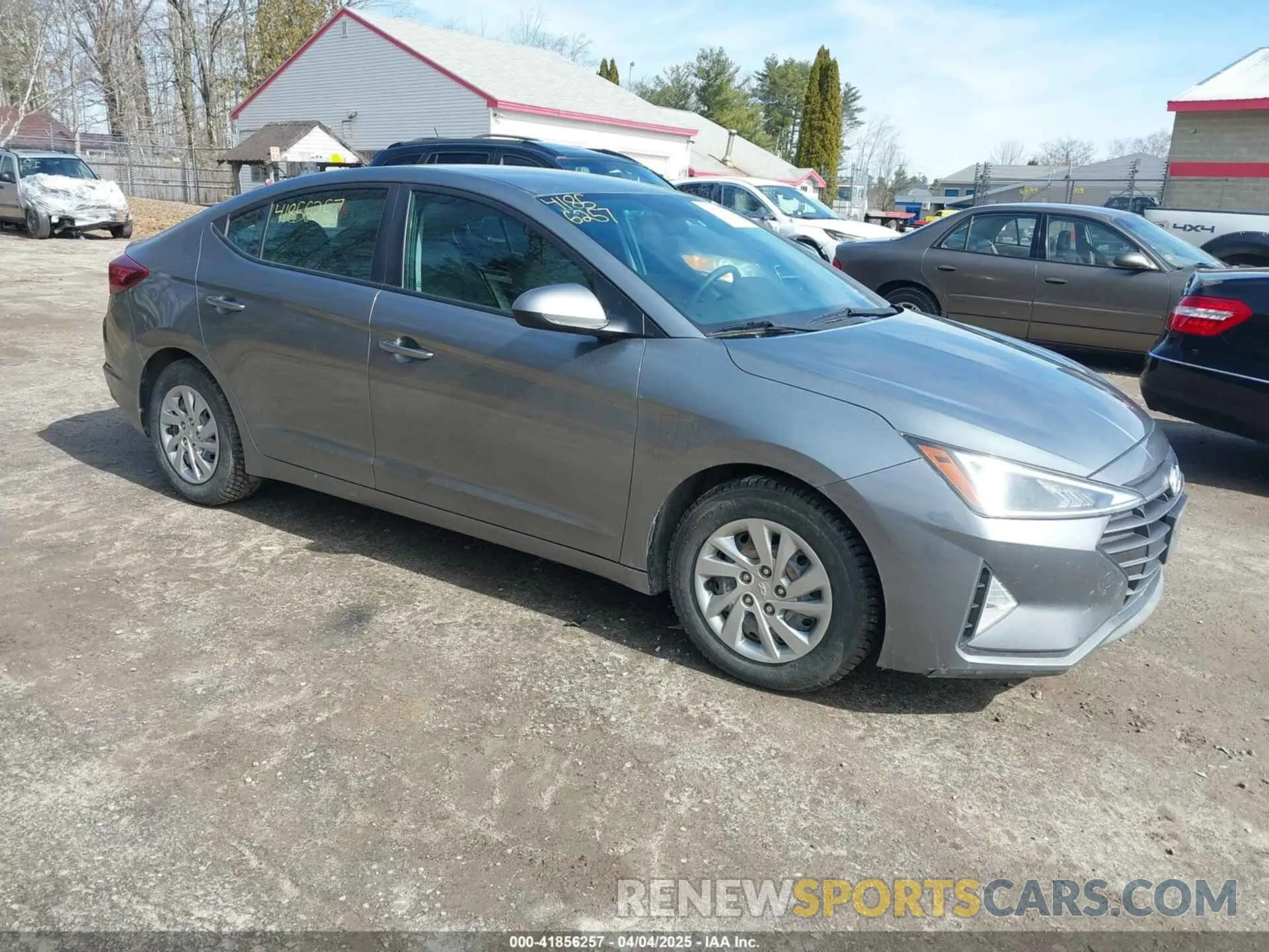 1 fotografías del automóvil dañado KMHD74LF7KU789081 HYUNDAI ELANTRA 2019