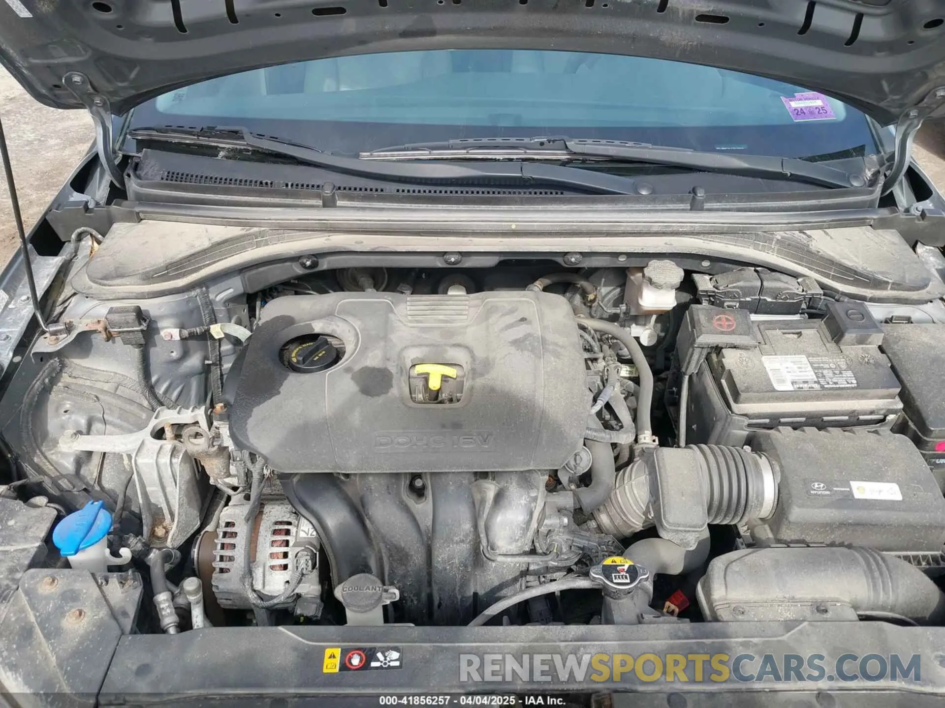 10 fotografías del automóvil dañado KMHD74LF7KU789081 HYUNDAI ELANTRA 2019