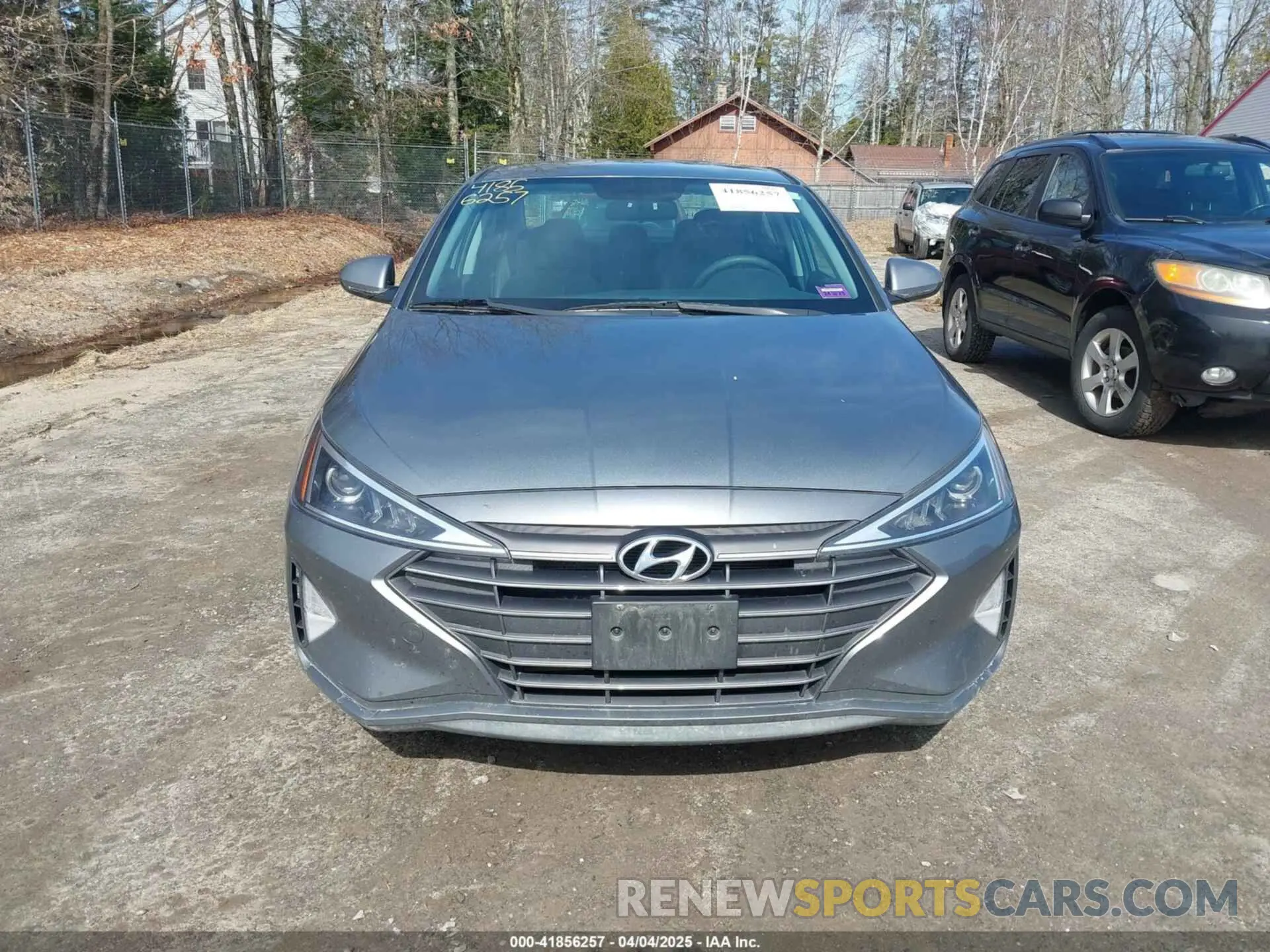 12 fotografías del automóvil dañado KMHD74LF7KU789081 HYUNDAI ELANTRA 2019