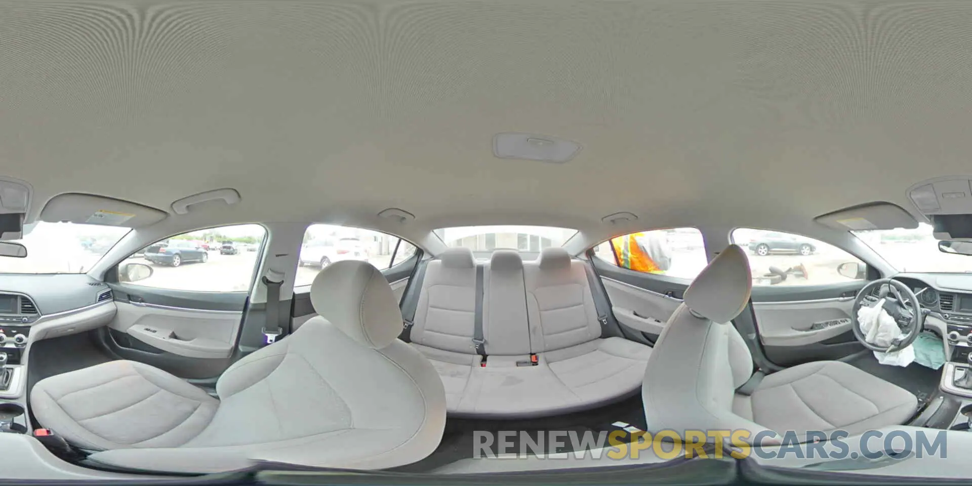 15 fotografías del automóvil dañado KMHD74LF8KU789073 HYUNDAI ELANTRA 2019