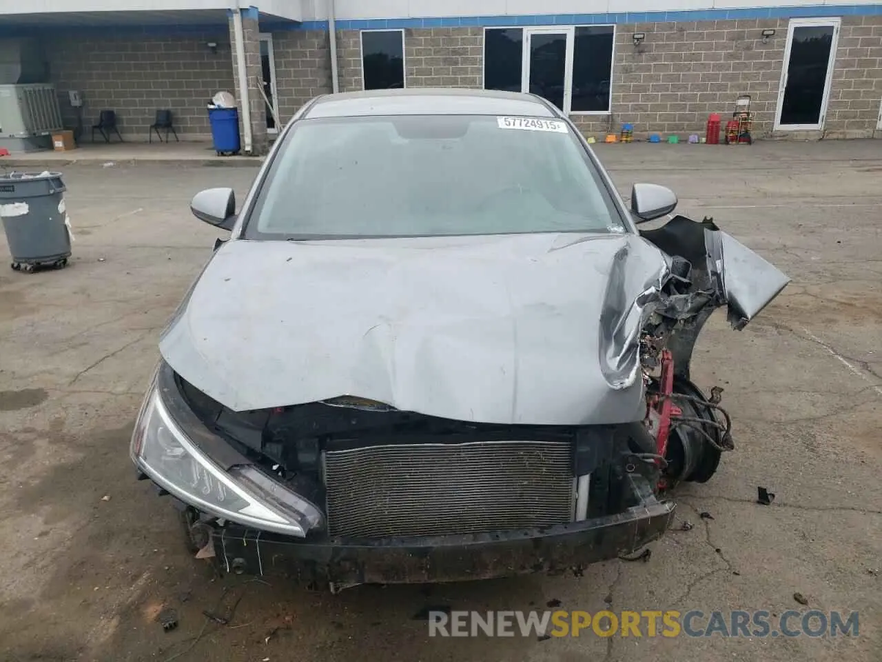 5 fotografías del automóvil dañado KMHD74LF8KU789073 HYUNDAI ELANTRA 2019