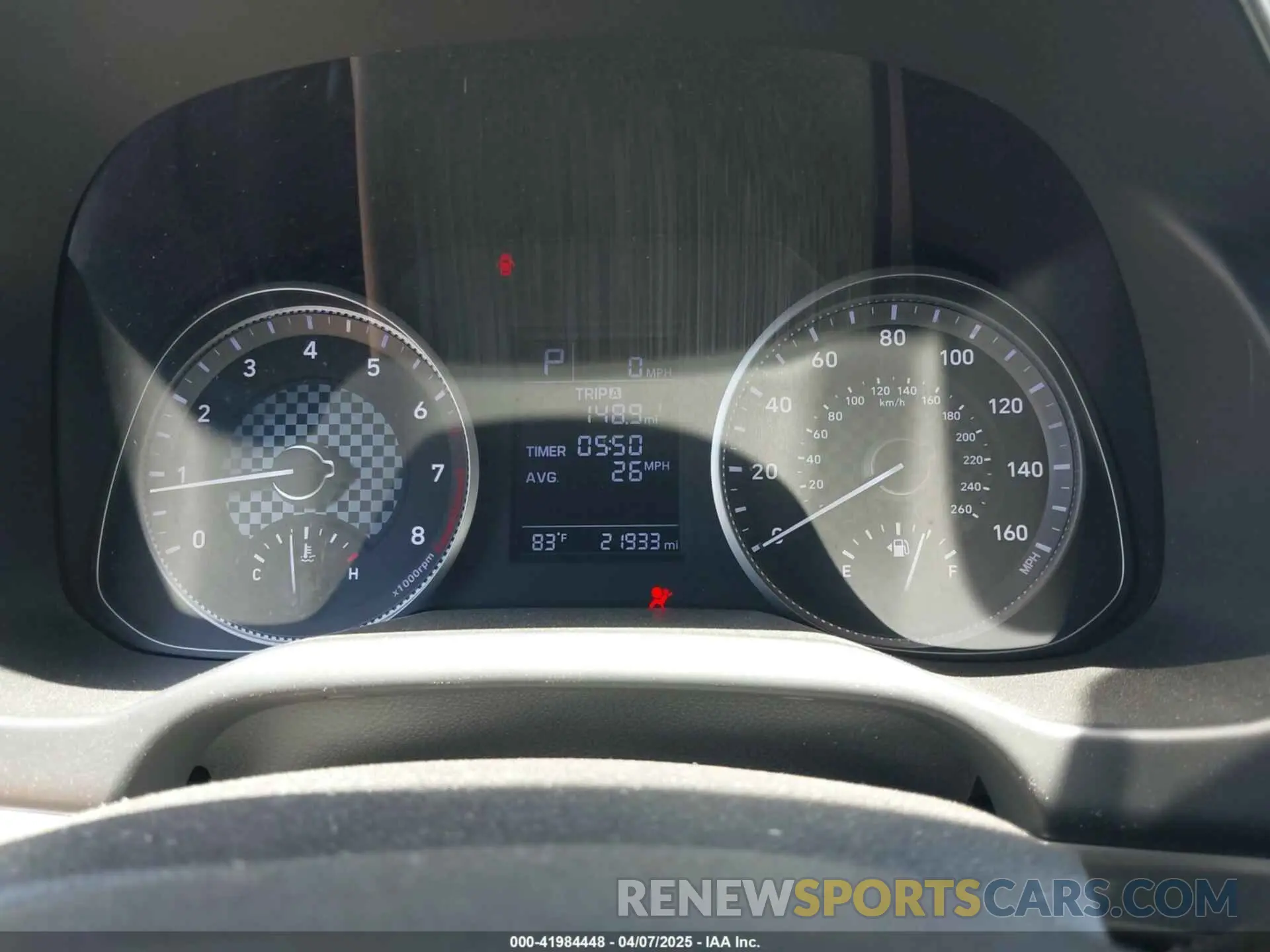 7 fotografías del automóvil dañado KMHD74LF9KU803966 HYUNDAI ELANTRA 2019