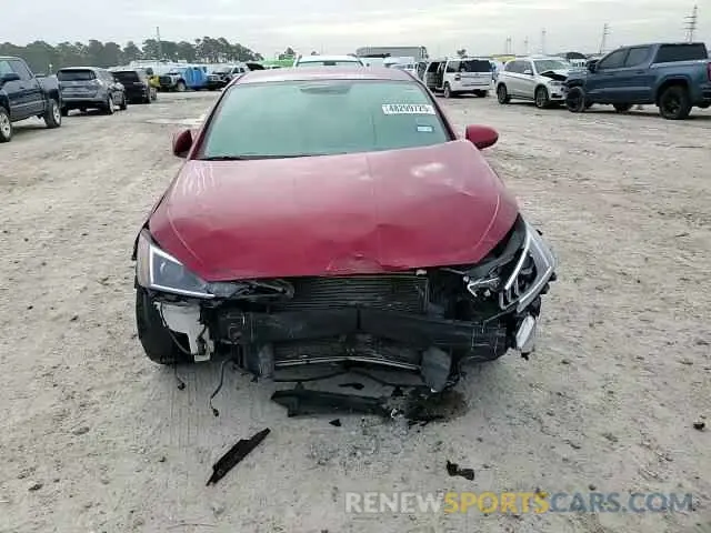 11 fotografías del automóvil dañado KMHD74LFXKU888767 HYUNDAI ELANTRA 2019