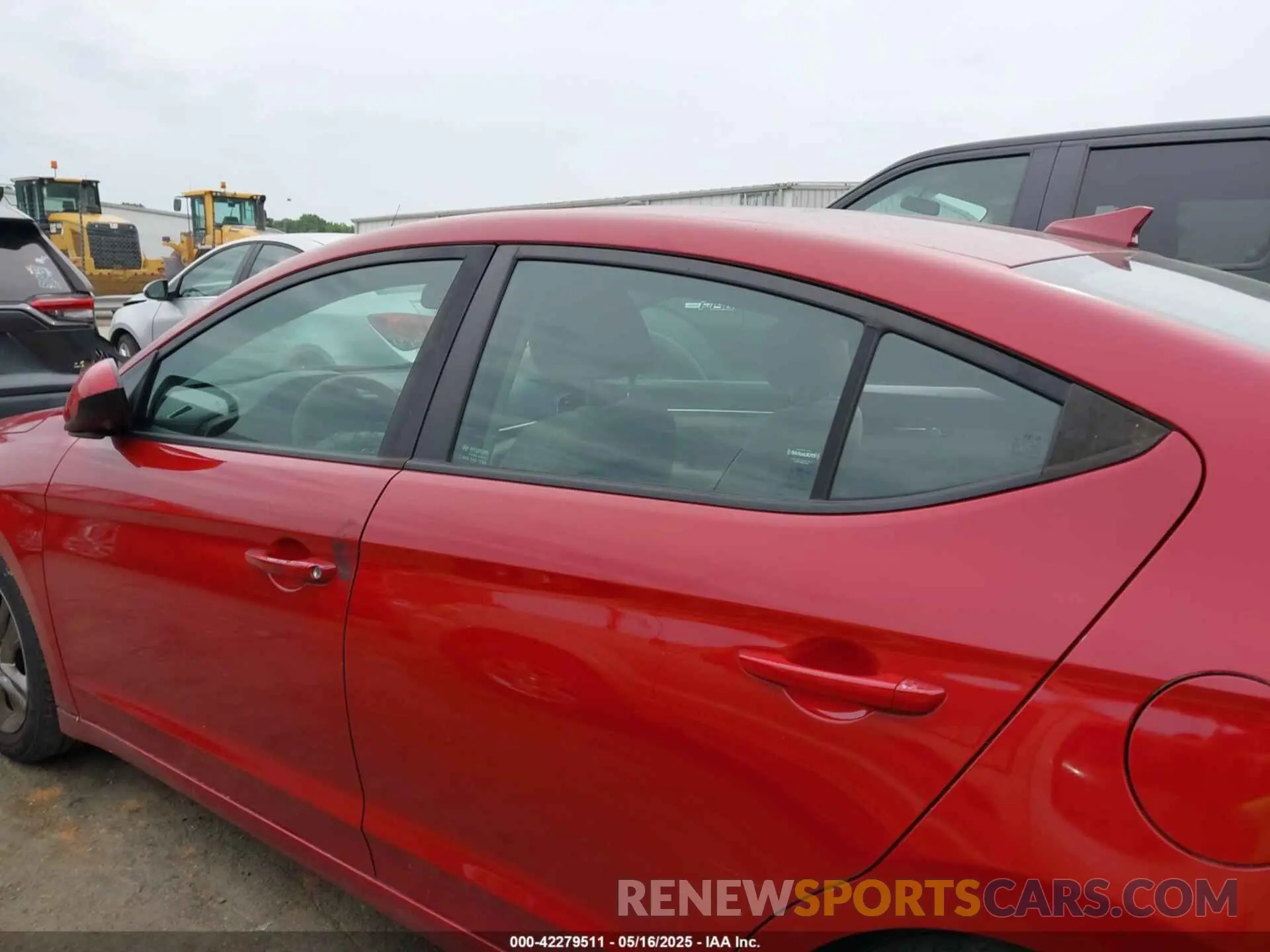 13 fotografías del automóvil dañado KMHD84LF0KU764701 HYUNDAI ELANTRA 2019