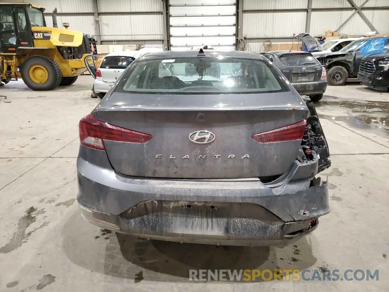 6 fotografías del automóvil dañado KMHD84LF1KU776209 HYUNDAI ELANTRA 2019
