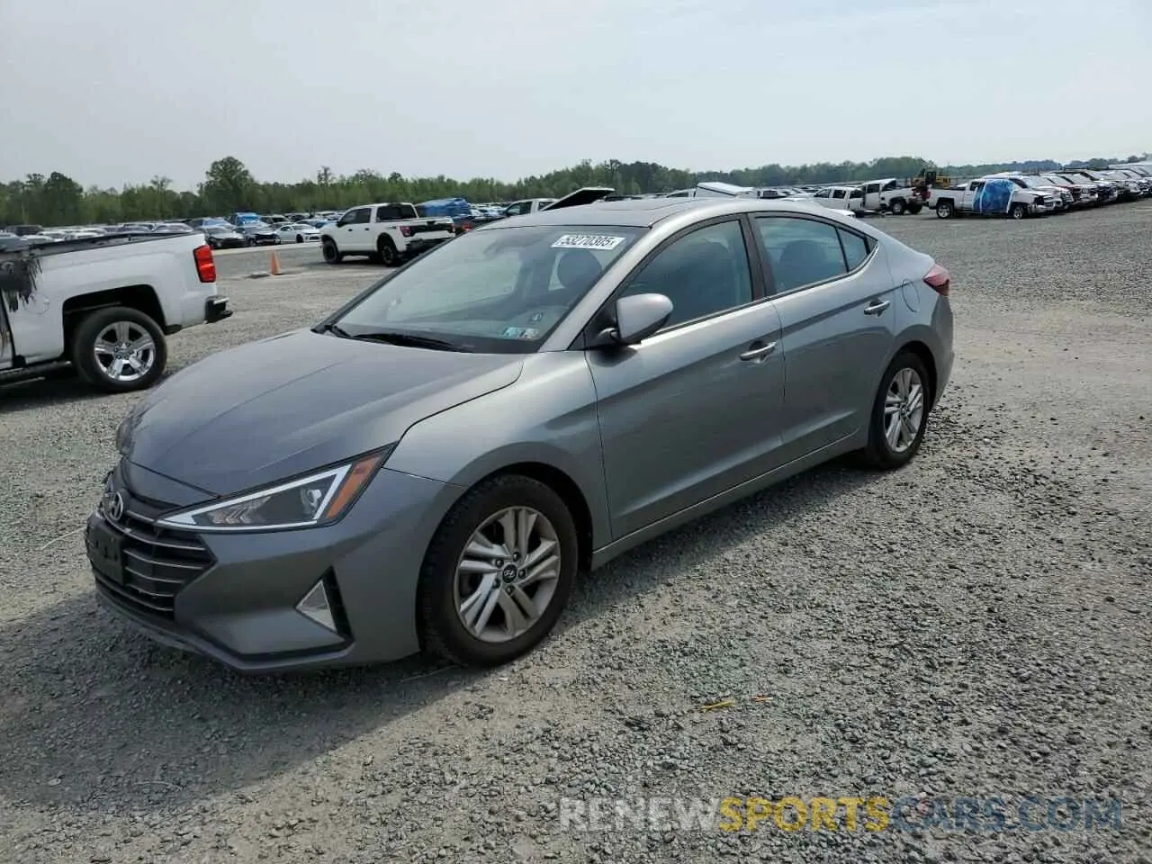 1 fotografías del automóvil dañado KMHD84LF1KU786996 HYUNDAI ELANTRA 2019