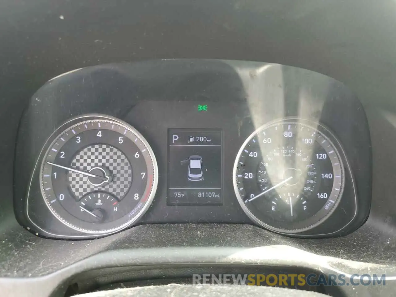 9 fotografías del automóvil dañado KMHD84LF2KU781788 HYUNDAI ELANTRA 2019