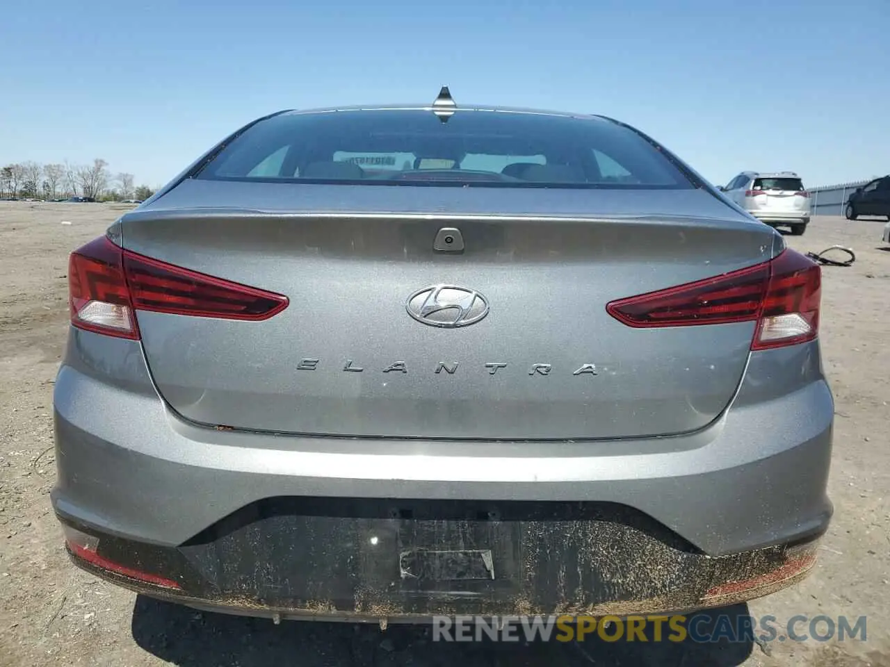 6 fotografías del automóvil dañado KMHD84LF2KU787168 HYUNDAI ELANTRA 2019