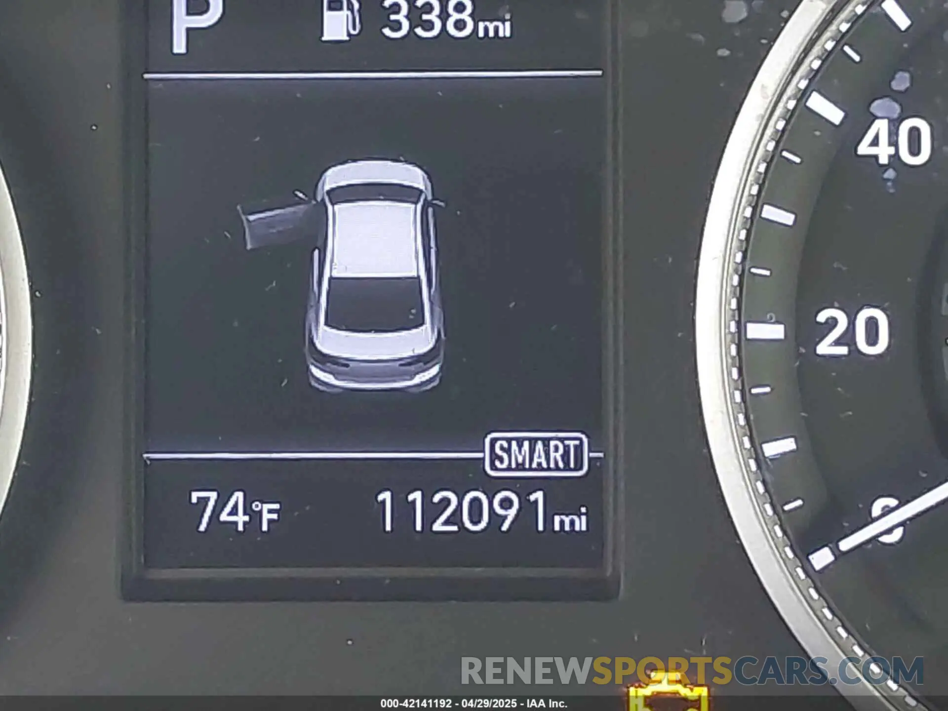 15 fotografías del automóvil dañado KMHD84LF3KU741672 HYUNDAI ELANTRA 2019