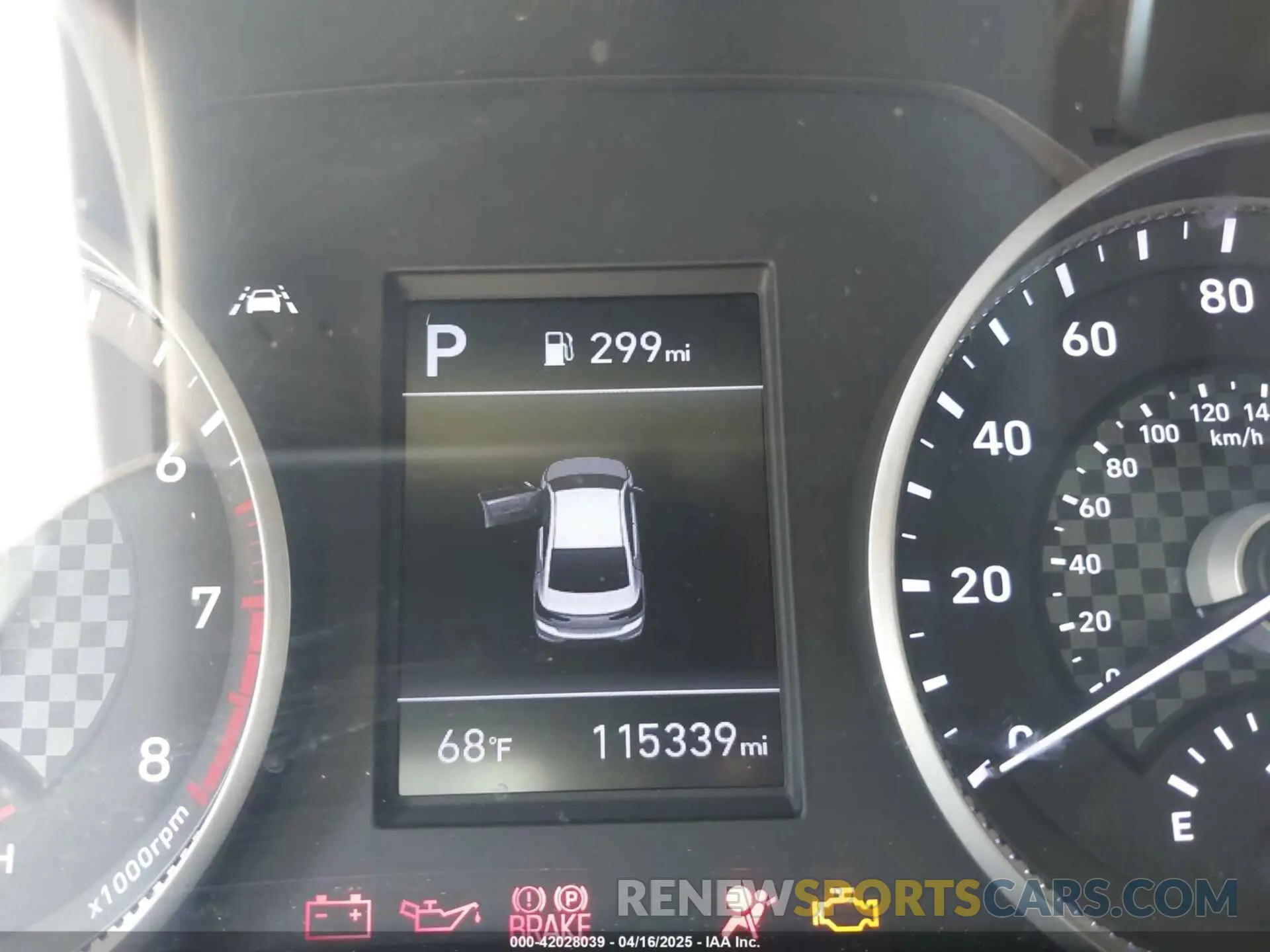 15 fotografías del automóvil dañado KMHD84LF4KU749229 HYUNDAI ELANTRA 2019