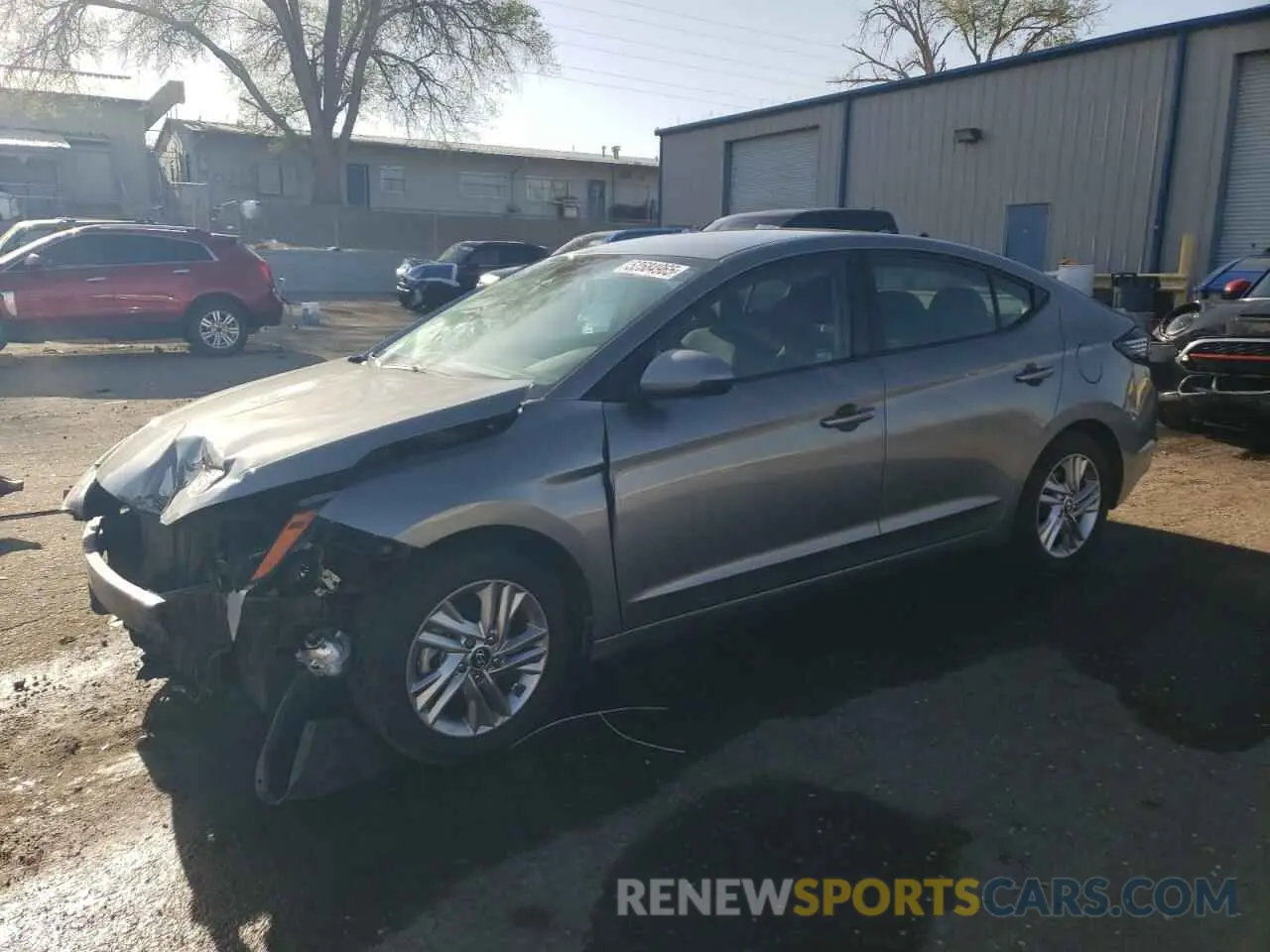 1 fotografías del automóvil dañado KMHD84LF4KU772655 HYUNDAI ELANTRA 2019