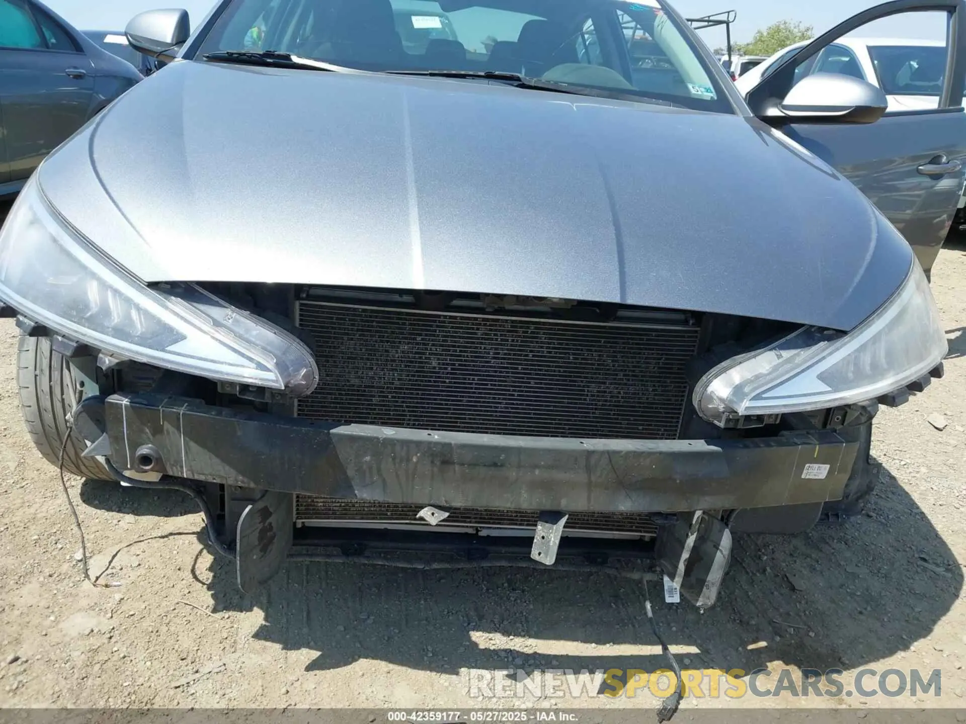 6 fotografías del automóvil dañado KMHD84LF4KU862789 HYUNDAI ELANTRA 2019