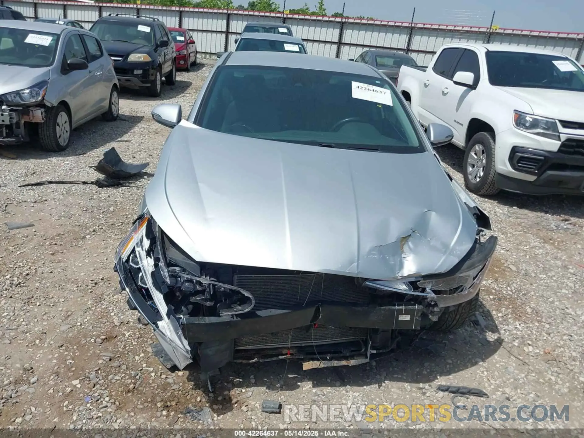 13 fotografías del automóvil dañado KMHD84LF4KU864915 HYUNDAI ELANTRA 2019