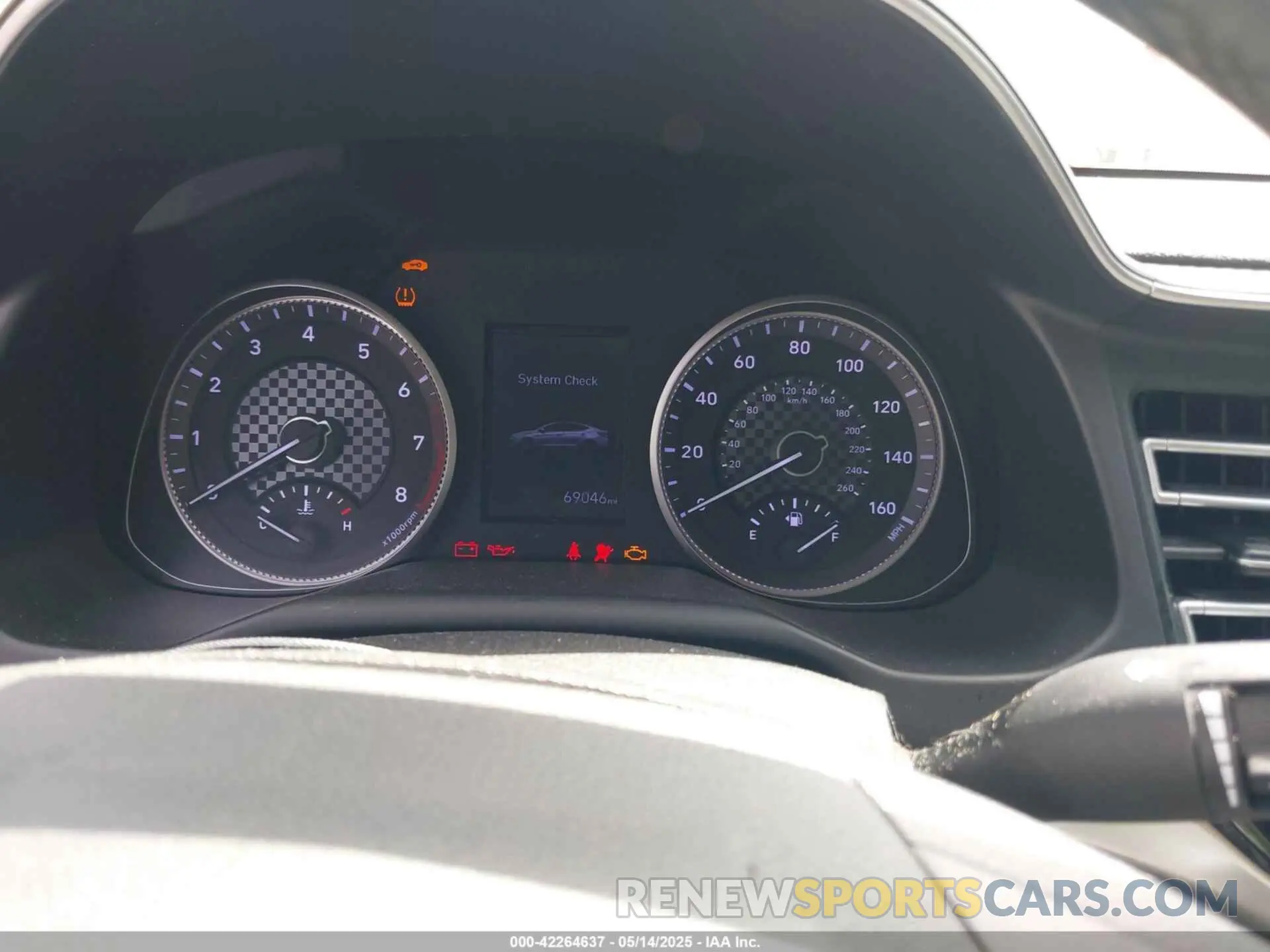 7 fotografías del automóvil dañado KMHD84LF4KU864915 HYUNDAI ELANTRA 2019