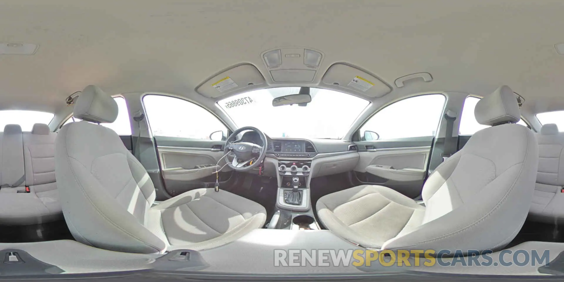 13 fotografías del automóvil dañado KMHD84LF6KU766419 HYUNDAI ELANTRA 2019
