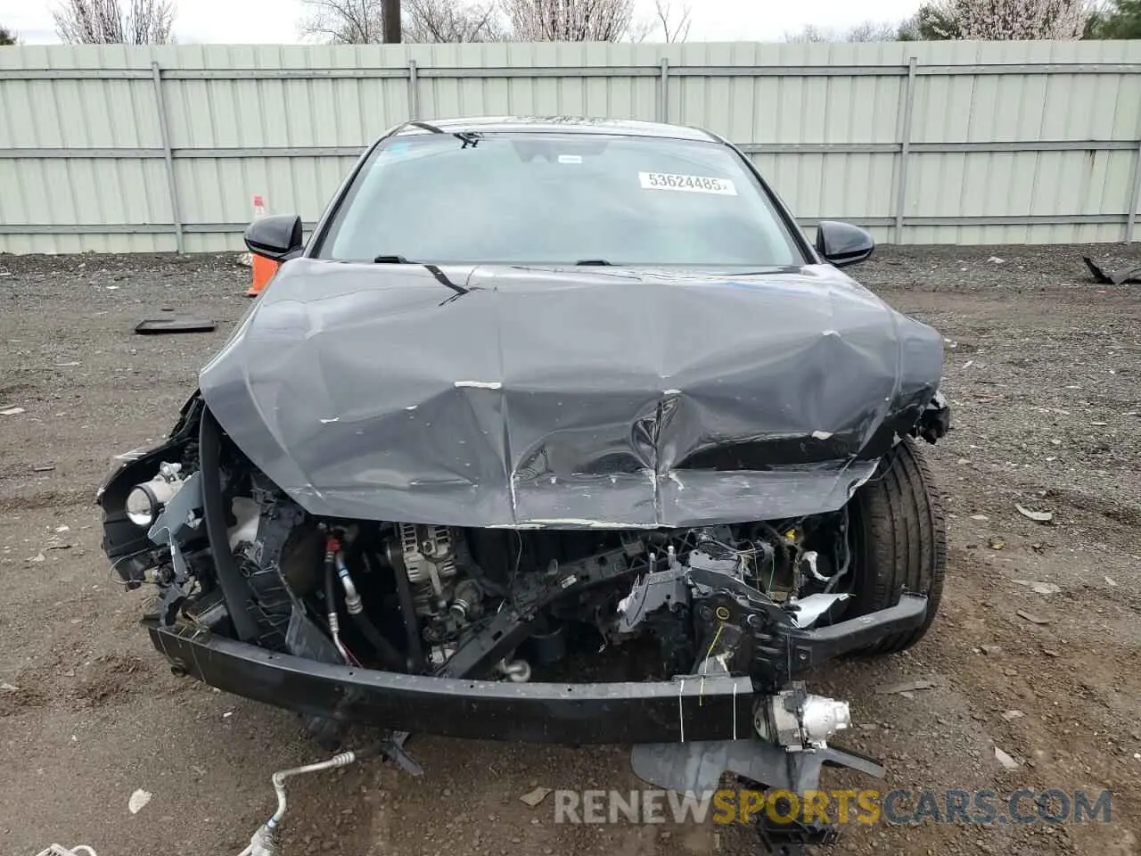 5 fotografías del automóvil dañado KMHD84LF6KU784368 HYUNDAI ELANTRA 2019