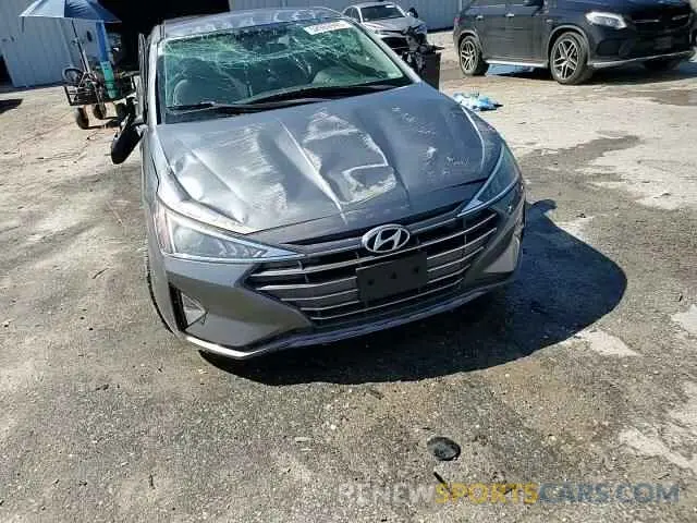 13 fotografías del automóvil dañado KMHD84LF7KU750553 HYUNDAI ELANTRA 2019