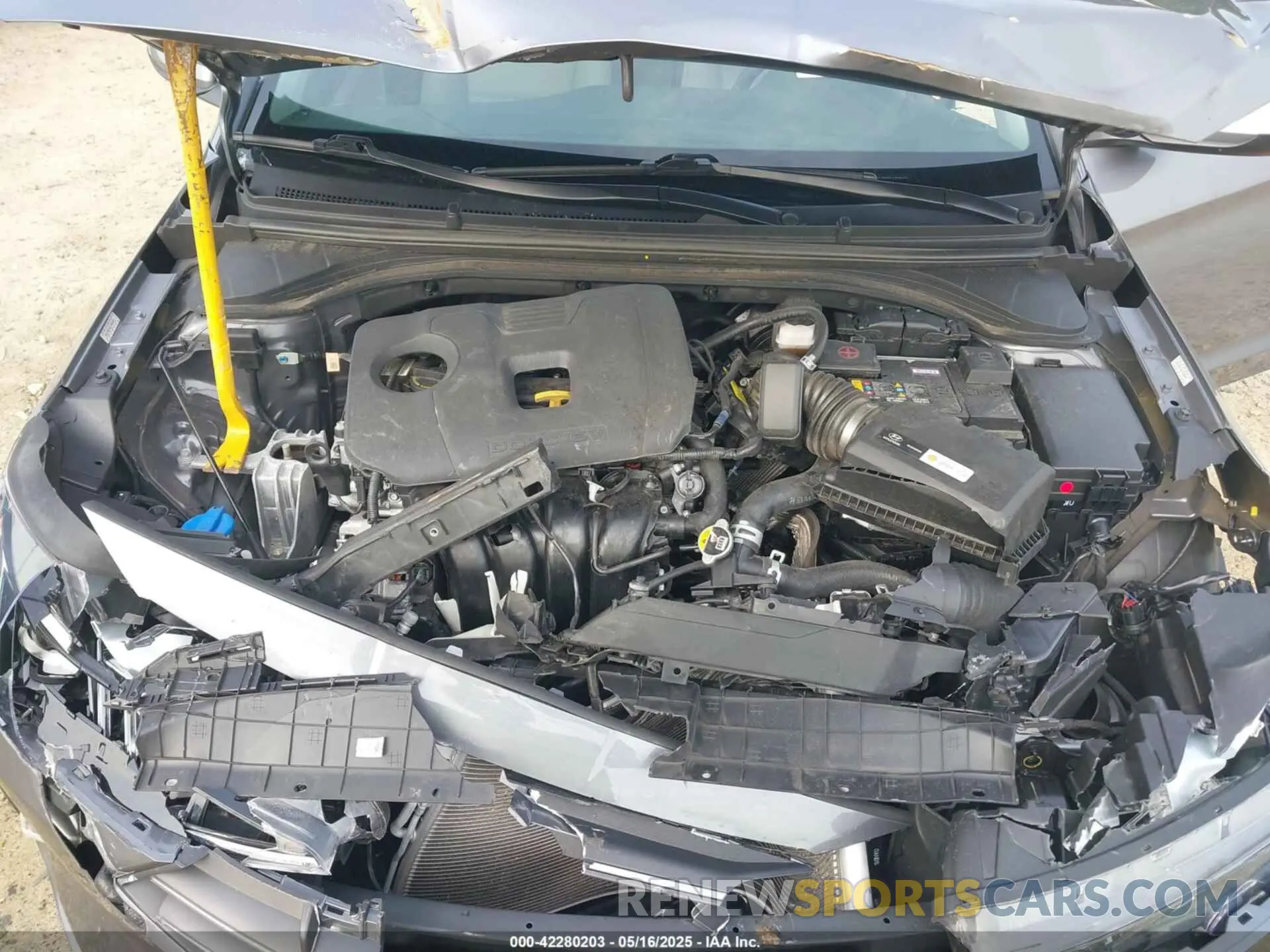 10 fotografías del automóvil dañado KMHD84LF8KU862732 HYUNDAI ELANTRA 2019