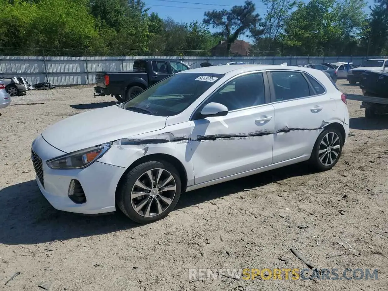 1 fotografías del automóvil dañado KMHH35LE0KU089851 HYUNDAI ELANTRA 2019