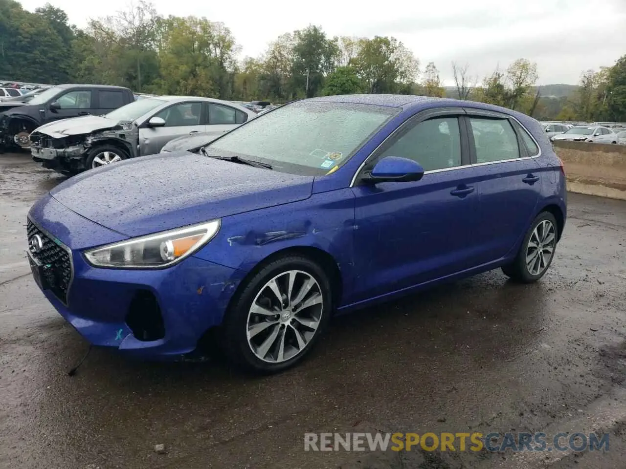 1 fotografías del automóvil dañado KMHH35LE3KU096972 HYUNDAI ELANTRA 2019