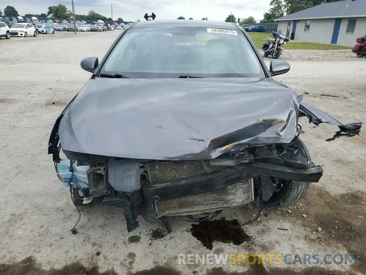 5 fotografías del automóvil dañado KMHH35LE3KU097958 HYUNDAI ELANTRA 2019