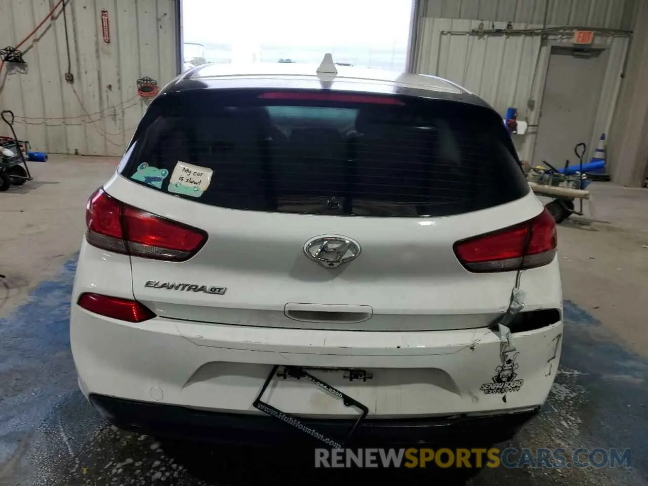 6 fotografías del automóvil dañado KMHH35LE3KU107100 HYUNDAI ELANTRA 2019