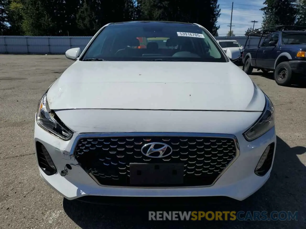 5 fotografías del automóvil dañado KMHH35LE7KU107245 HYUNDAI ELANTRA 2019