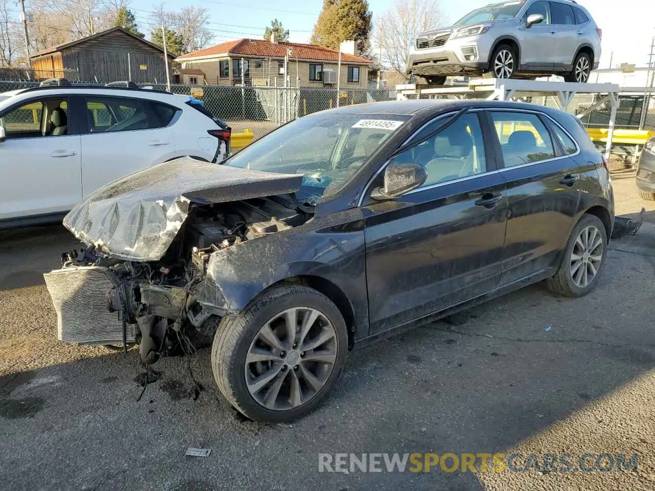 1 fotografías del automóvil dañado KMHH35LE8KU099415 HYUNDAI ELANTRA 2019