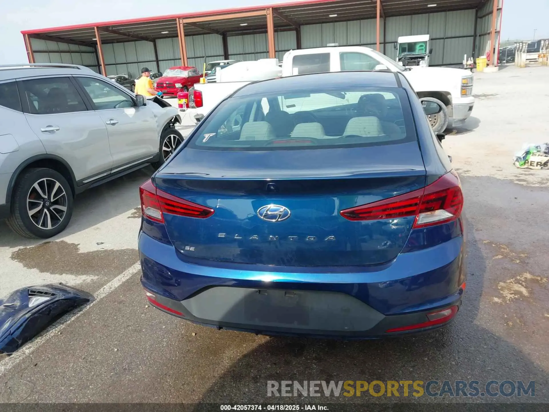 16 fotografías del automóvil dañado 5NPD74LF0LH501126 HYUNDAI ELANTRA 2020