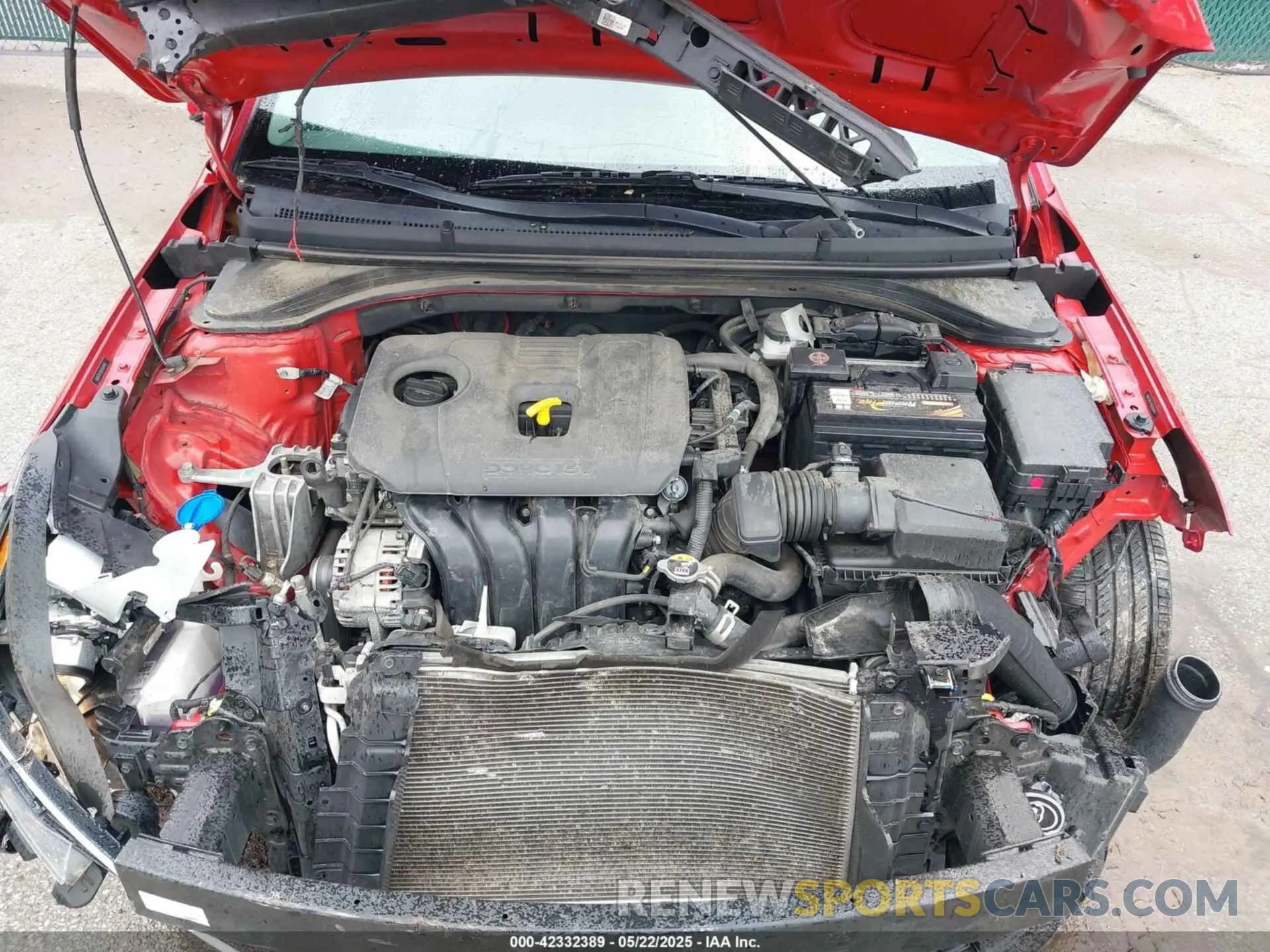 10 fotografías del automóvil dañado 5NPD74LF0LH556496 HYUNDAI ELANTRA 2020