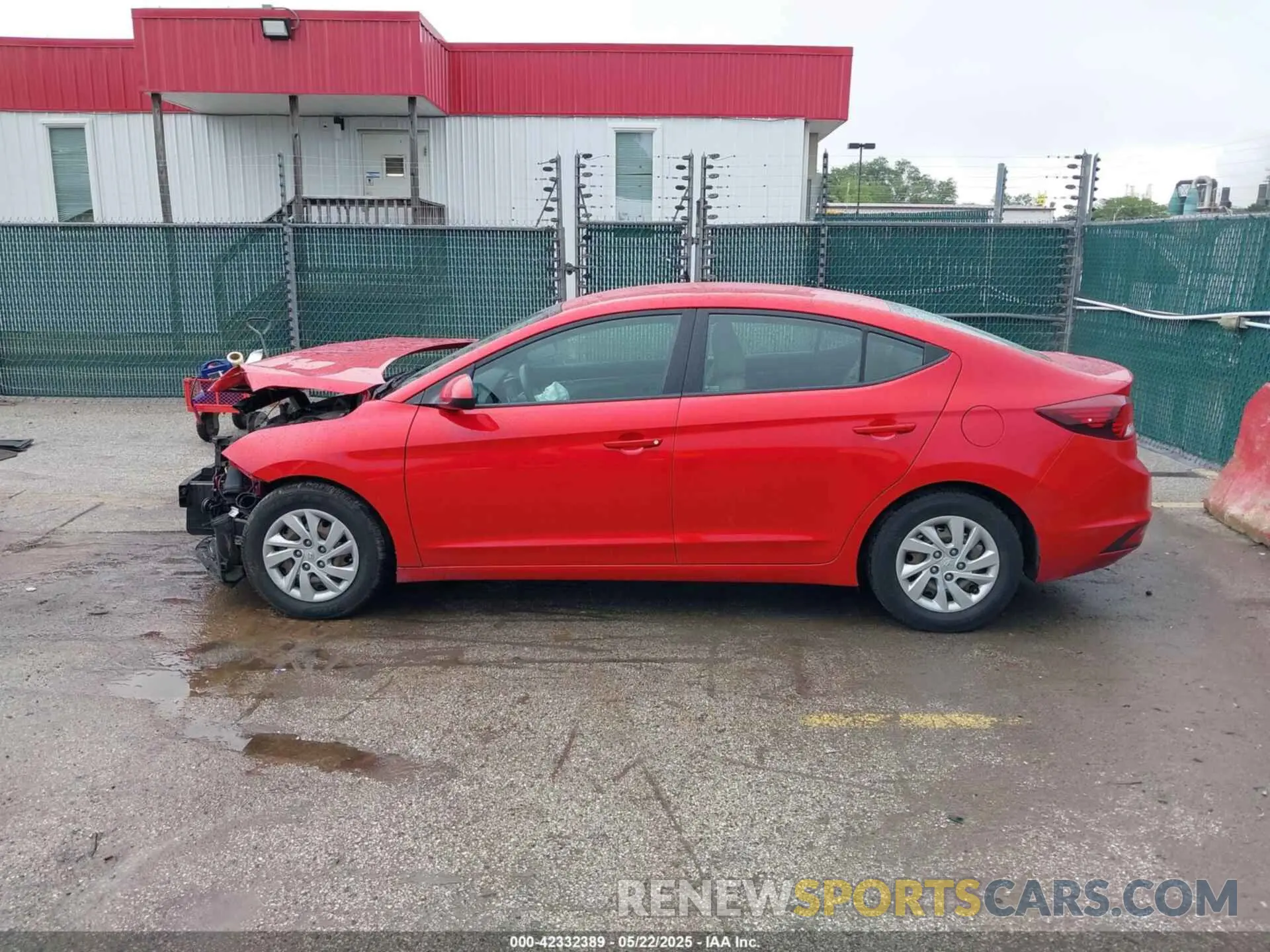 15 fotografías del automóvil dañado 5NPD74LF0LH556496 HYUNDAI ELANTRA 2020