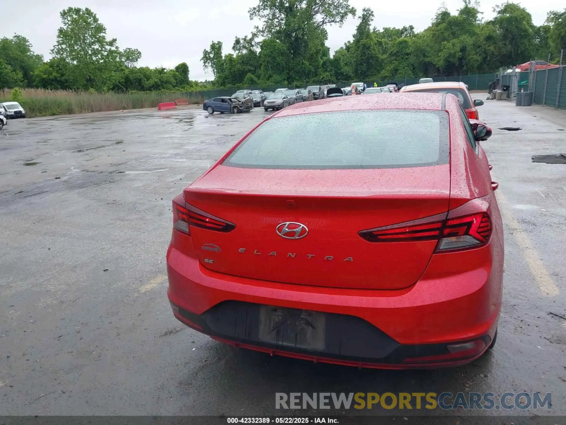 17 fotografías del automóvil dañado 5NPD74LF0LH556496 HYUNDAI ELANTRA 2020