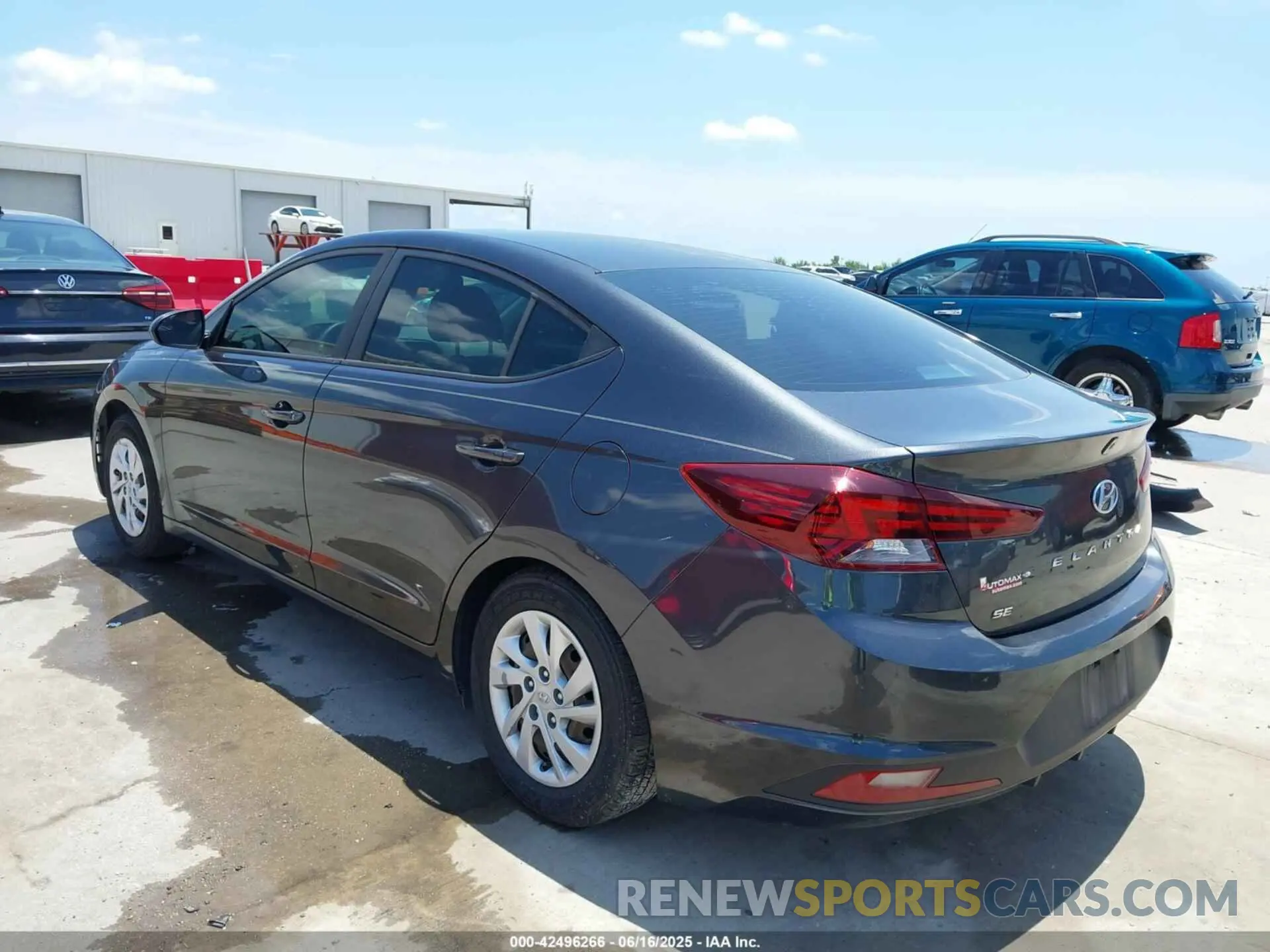 3 fotografías del automóvil dañado 5NPD74LF0LH593080 HYUNDAI ELANTRA 2020