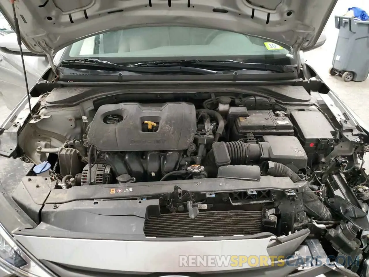 11 fotografías del automóvil dañado 5NPD74LF0LH600254 HYUNDAI ELANTRA 2020
