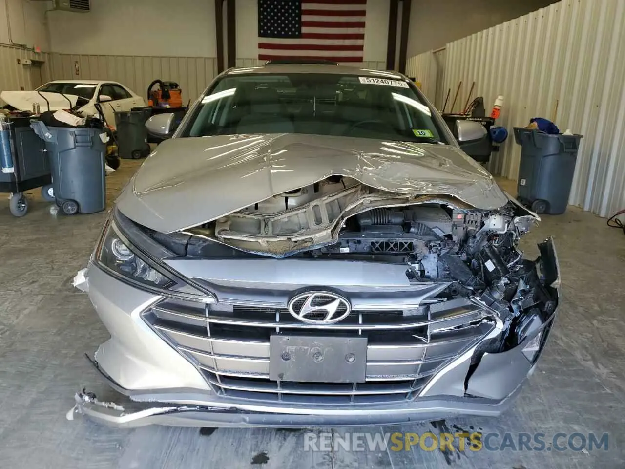 5 fotografías del automóvil dañado 5NPD74LF0LH600254 HYUNDAI ELANTRA 2020
