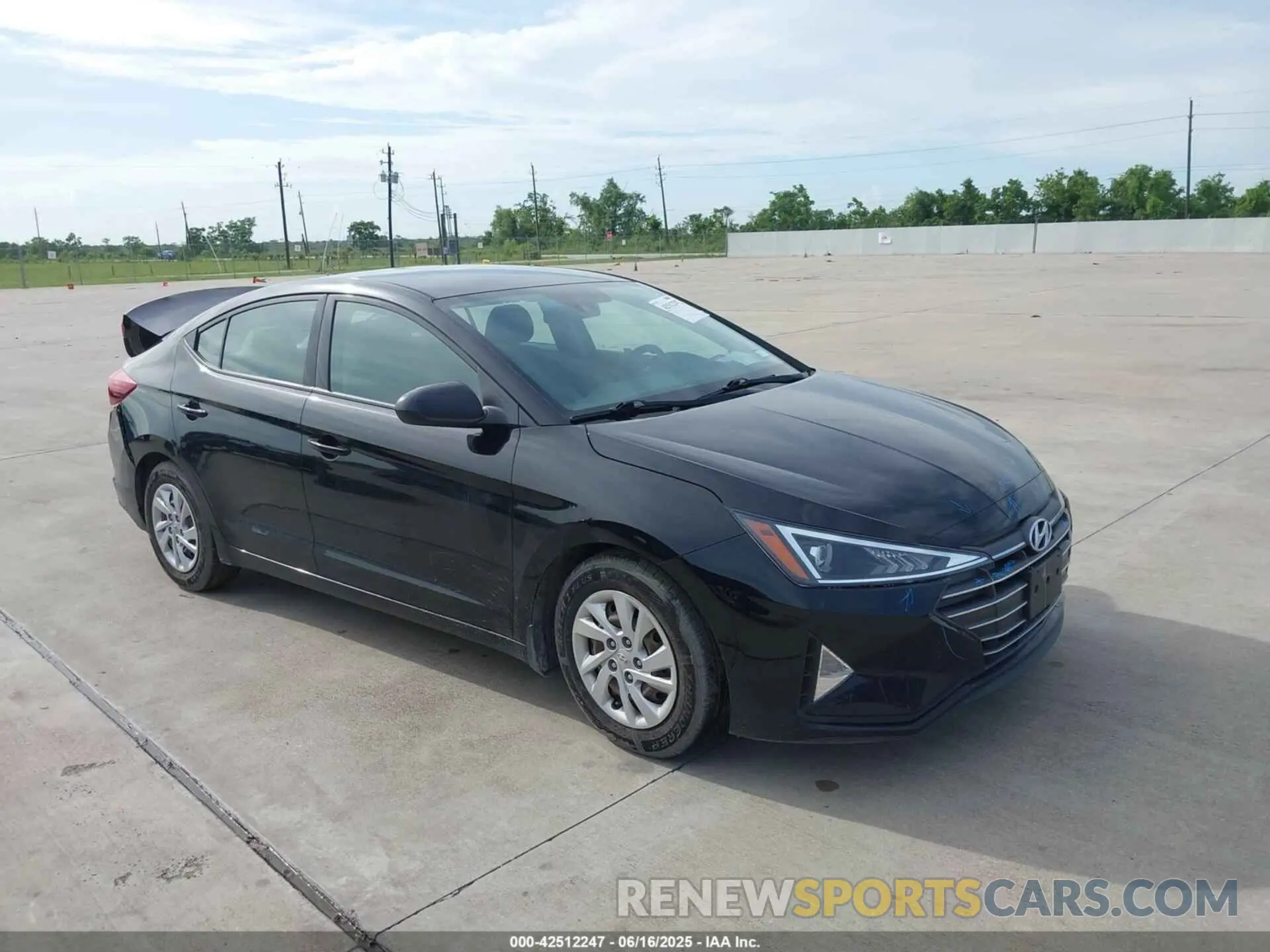 1 fotografías del automóvil dañado 5NPD74LF1LH590284 HYUNDAI ELANTRA 2020