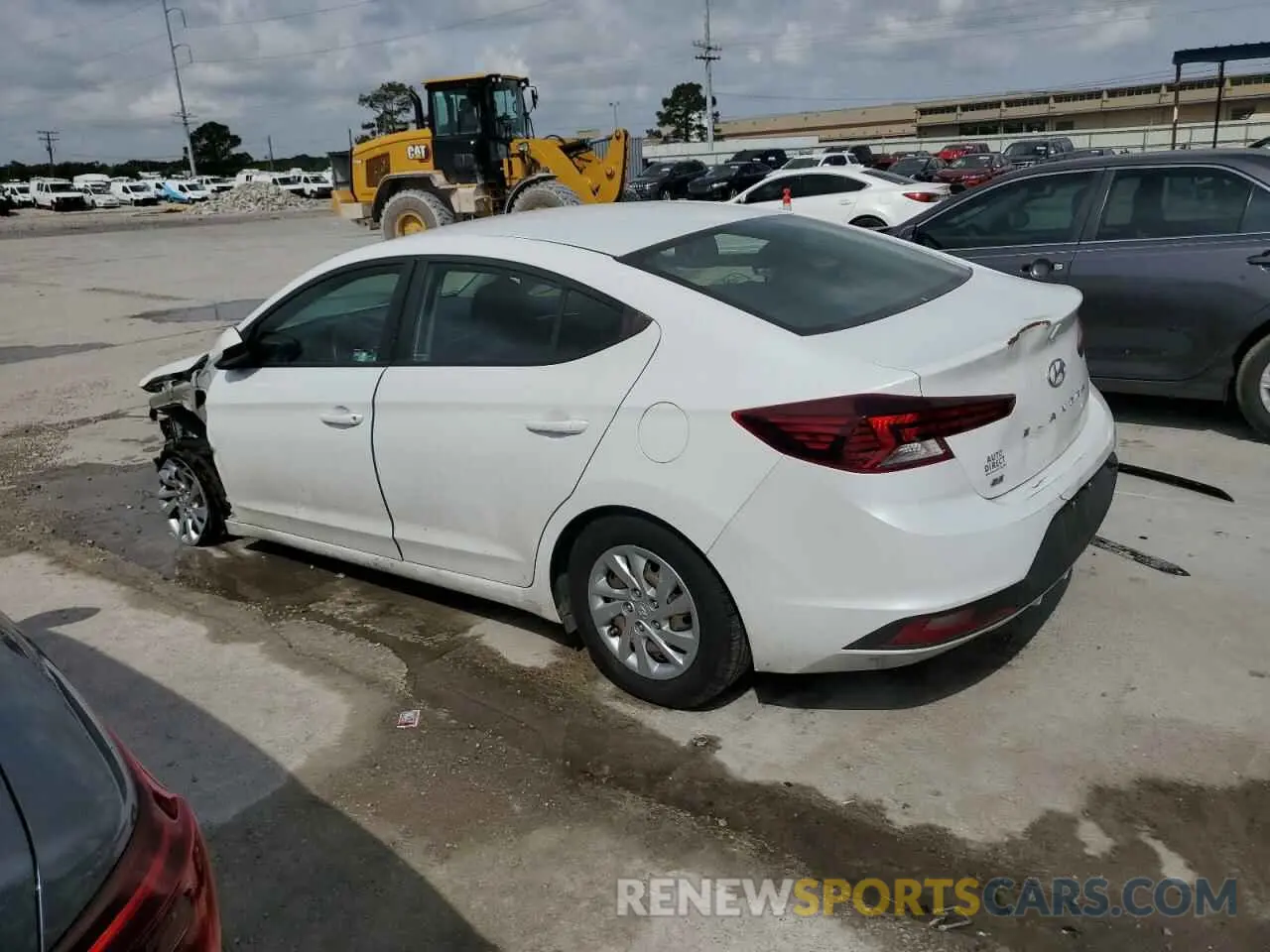2 fotografías del automóvil dañado 5NPD74LF1LH602921 HYUNDAI ELANTRA 2020