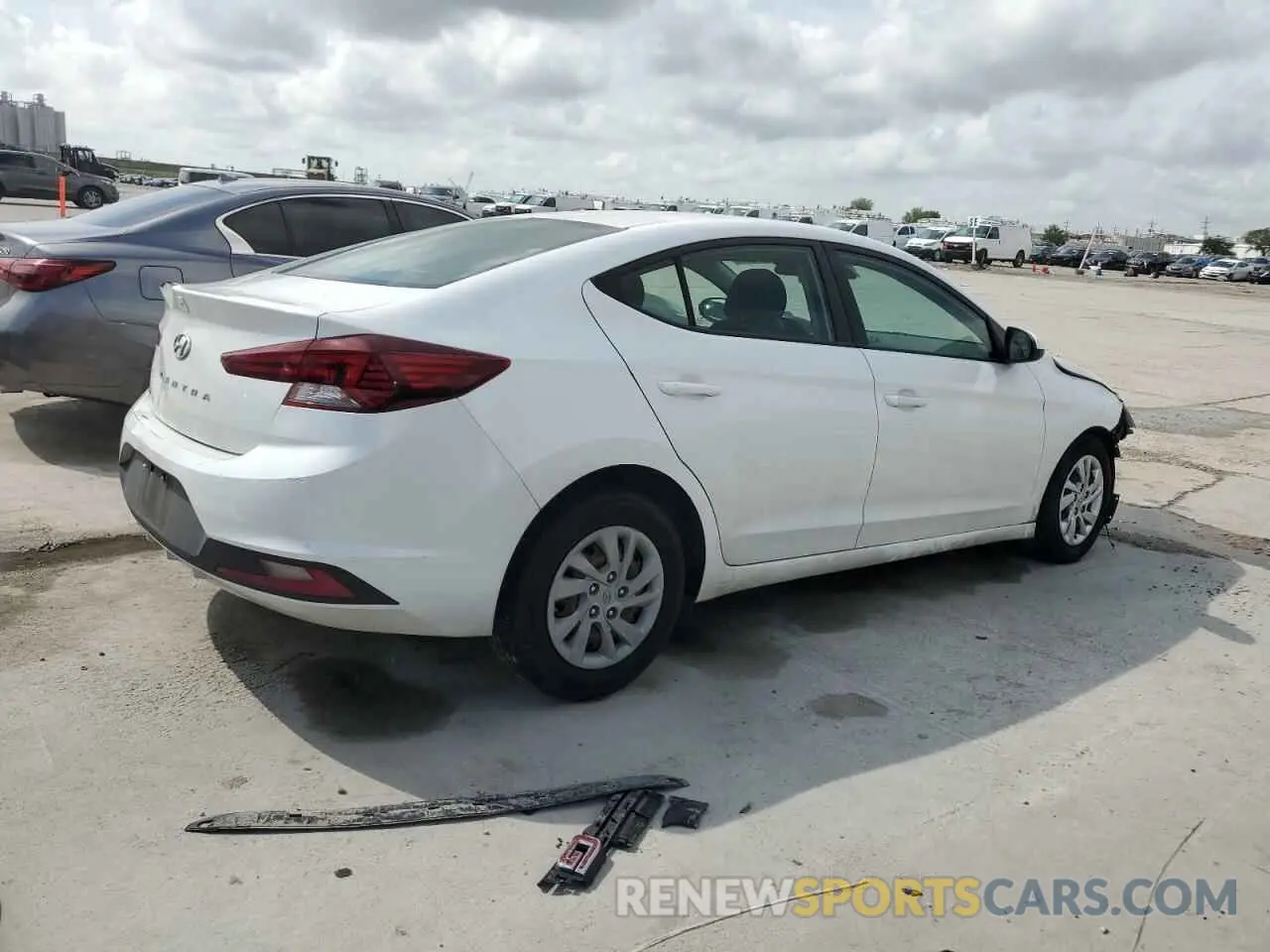3 fotografías del automóvil dañado 5NPD74LF1LH602921 HYUNDAI ELANTRA 2020