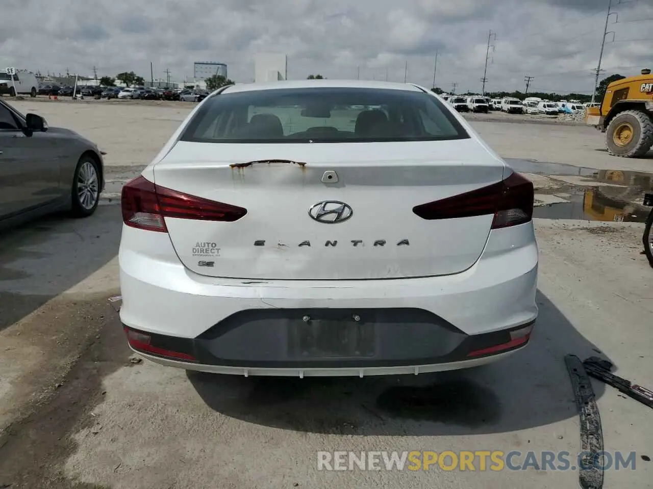 6 fotografías del automóvil dañado 5NPD74LF1LH602921 HYUNDAI ELANTRA 2020
