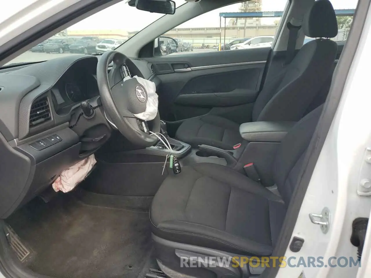 7 fotografías del automóvil dañado 5NPD74LF1LH602921 HYUNDAI ELANTRA 2020