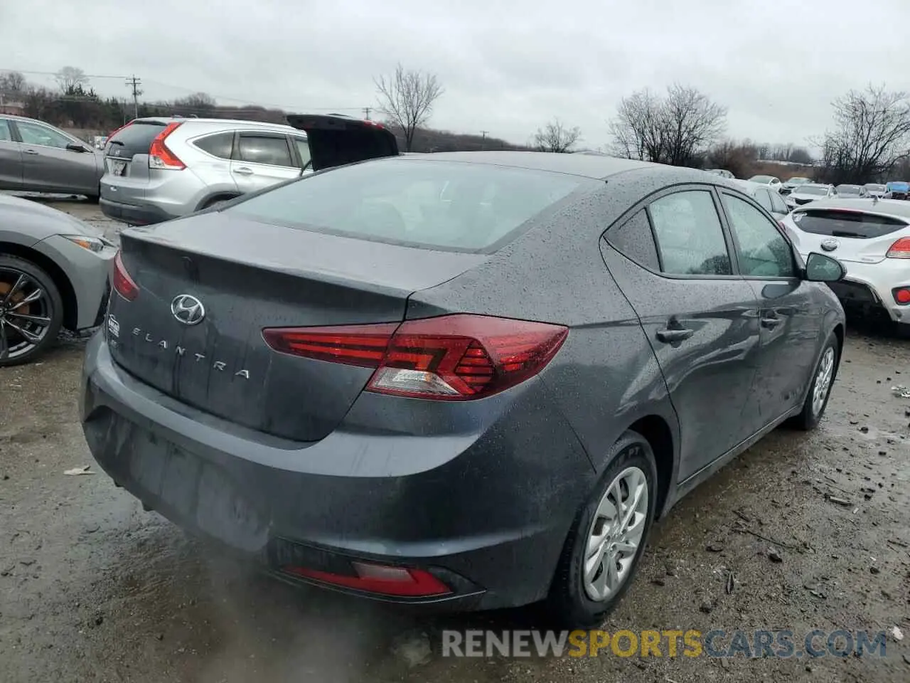 3 fotografías del automóvil dañado 5NPD74LF1LH604930 HYUNDAI ELANTRA 2020