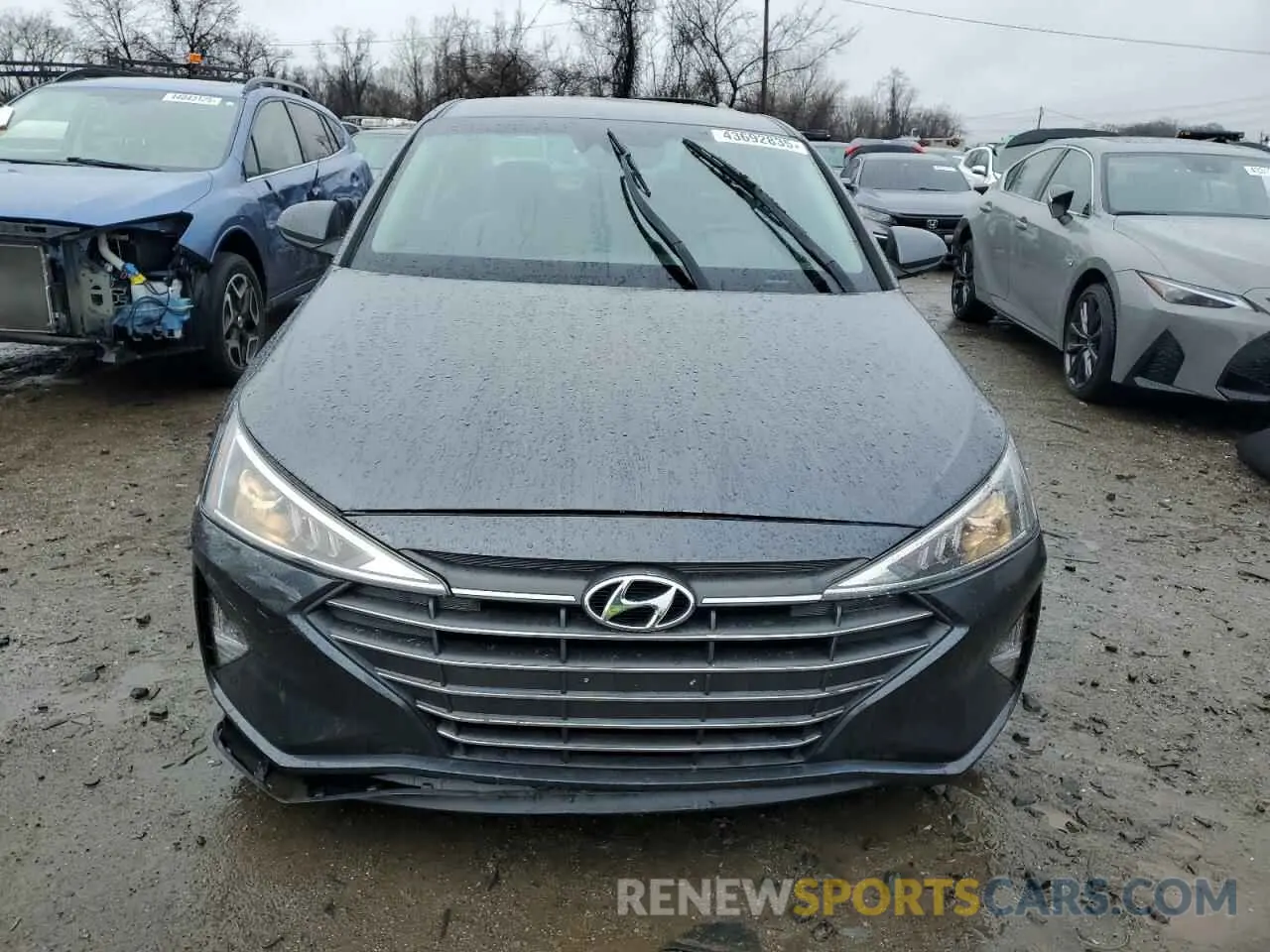 5 fotografías del automóvil dañado 5NPD74LF1LH604930 HYUNDAI ELANTRA 2020