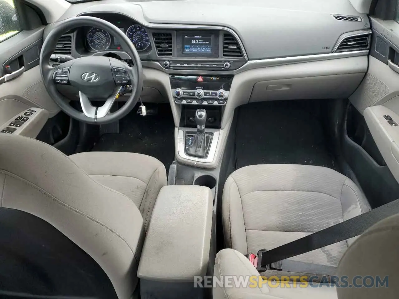 8 fotografías del automóvil dañado 5NPD74LF1LH604930 HYUNDAI ELANTRA 2020