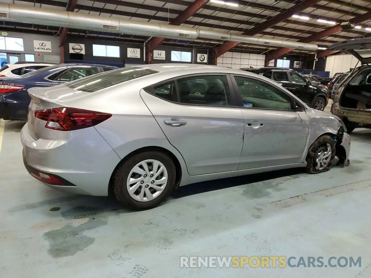 3 fotografías del automóvil dañado 5NPD74LF1LH604975 HYUNDAI ELANTRA 2020