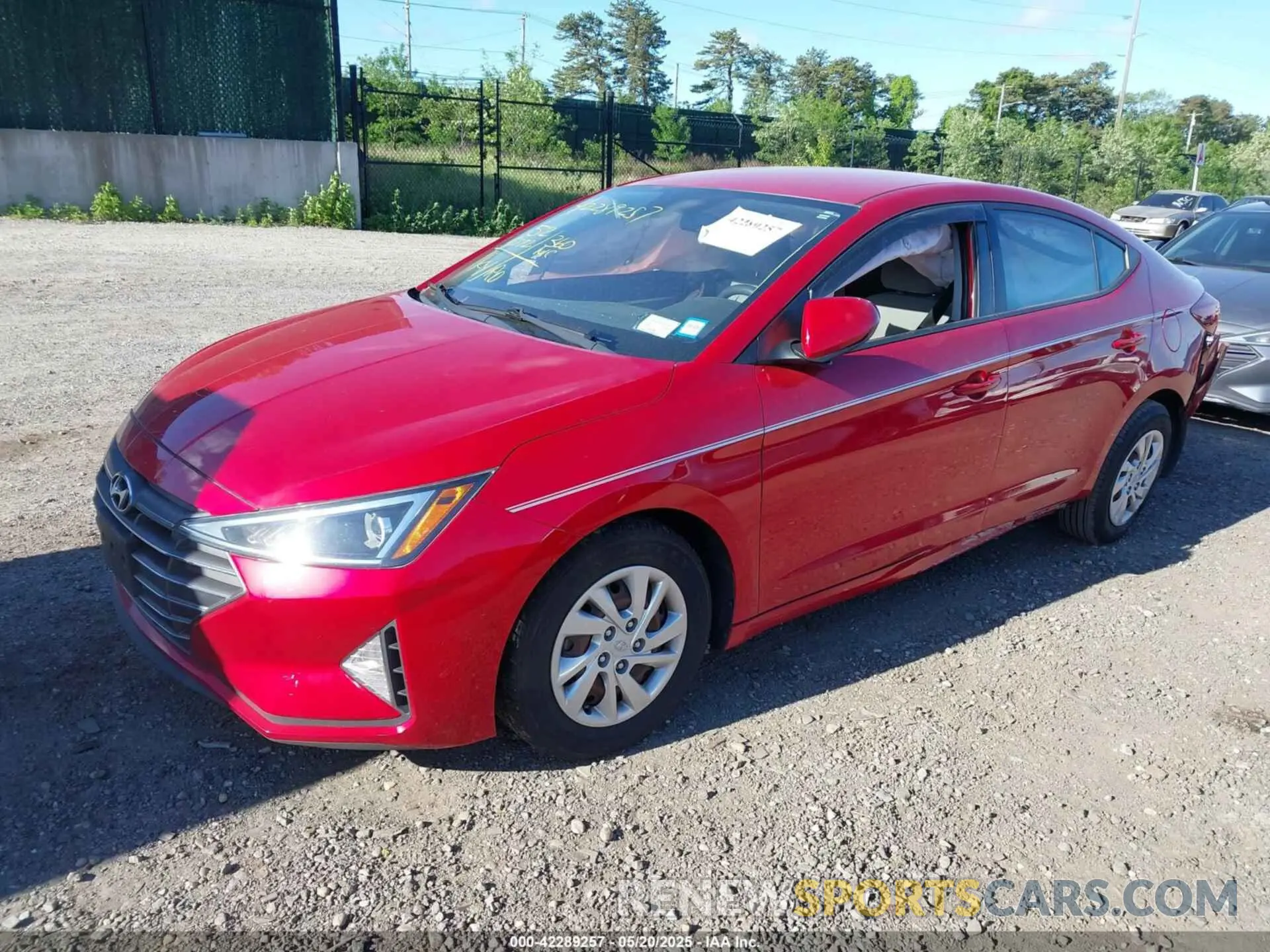 2 fotografías del automóvil dañado 5NPD74LF2LH617525 HYUNDAI ELANTRA 2020