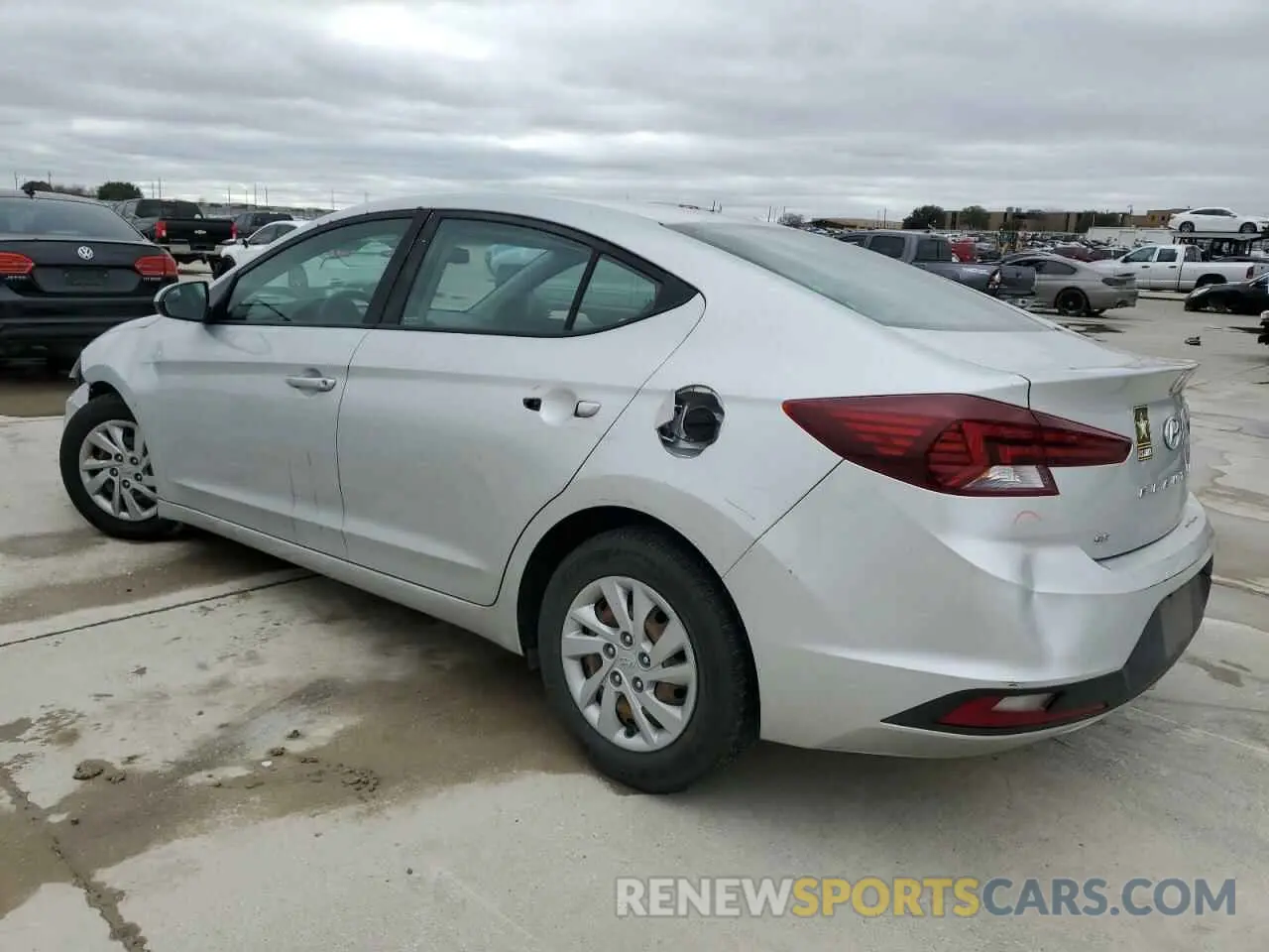2 fotografías del automóvil dañado 5NPD74LF3LH523198 HYUNDAI ELANTRA 2020