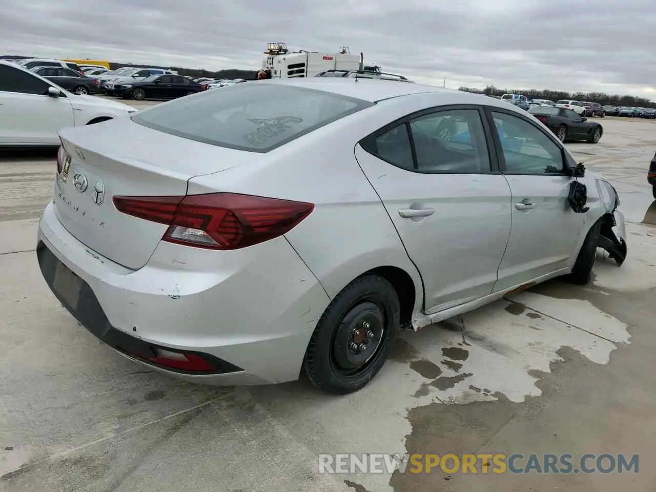 3 fotografías del automóvil dañado 5NPD74LF3LH523198 HYUNDAI ELANTRA 2020