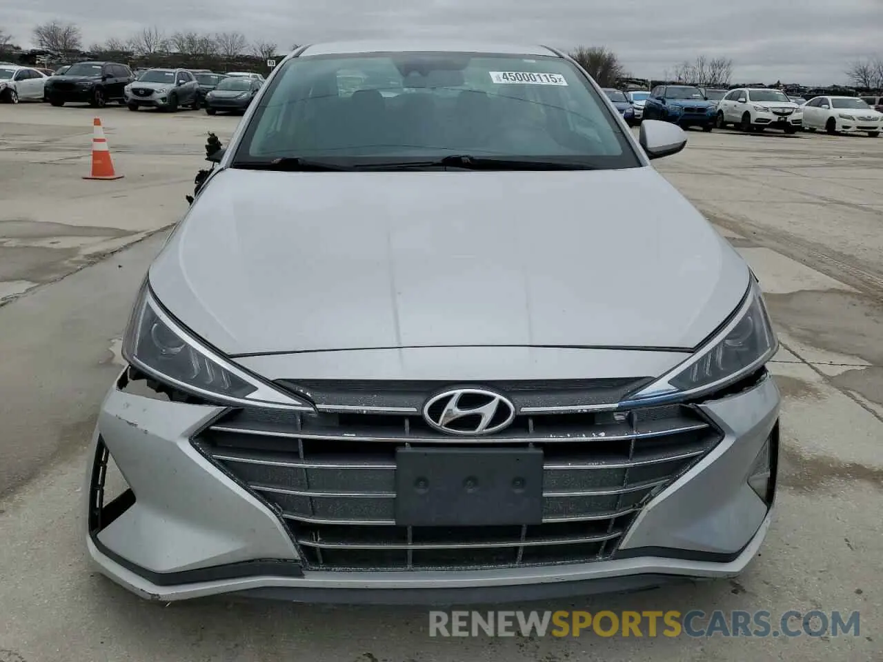 5 fotografías del automóvil dañado 5NPD74LF3LH523198 HYUNDAI ELANTRA 2020