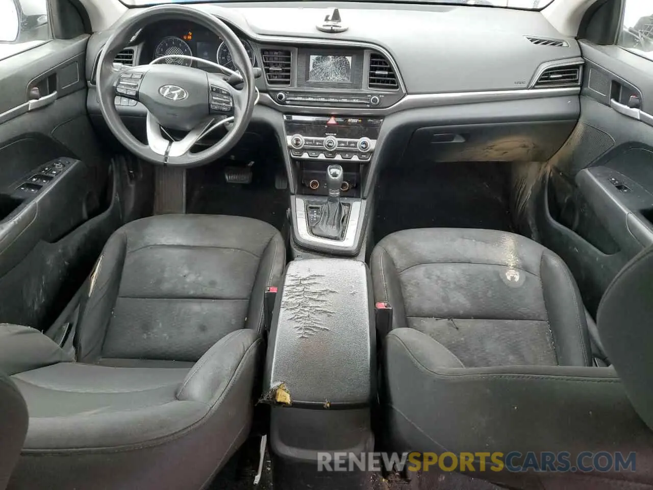 8 fotografías del automóvil dañado 5NPD74LF3LH523198 HYUNDAI ELANTRA 2020