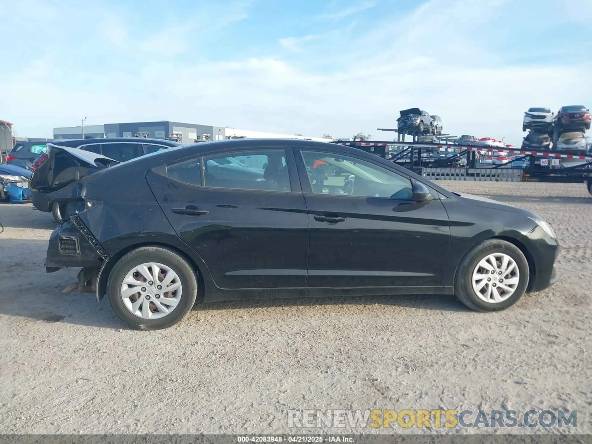 14 fotografías del automóvil dañado 5NPD74LF3LH526571 HYUNDAI ELANTRA 2020